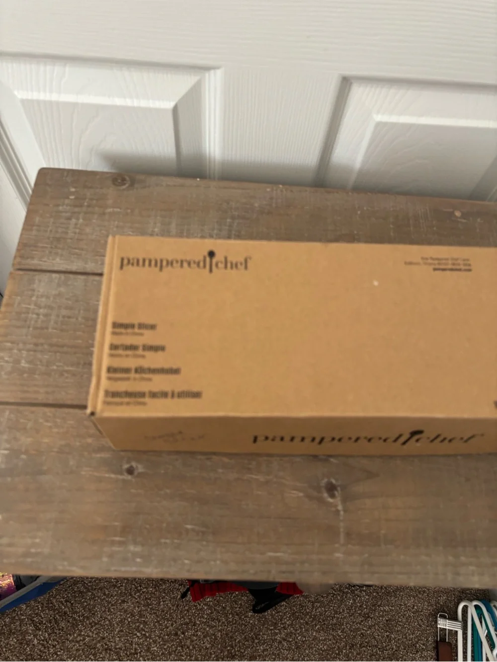 Pampered Chef White Mandoline Slicer